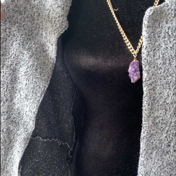 Wool Like Open Winter Sweater With Pockets - Picture 4 of 8